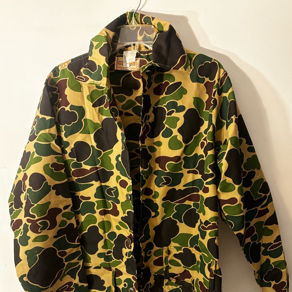 Saf-T-Back camo button up shirt
